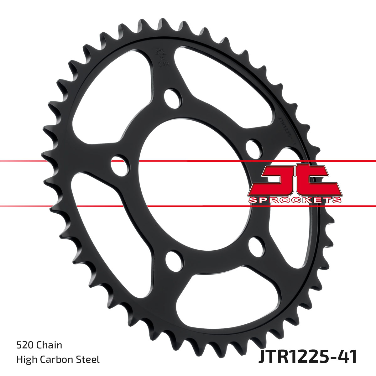 JT SPROCKETS JTR1225.41 - звезда приводная ведомая