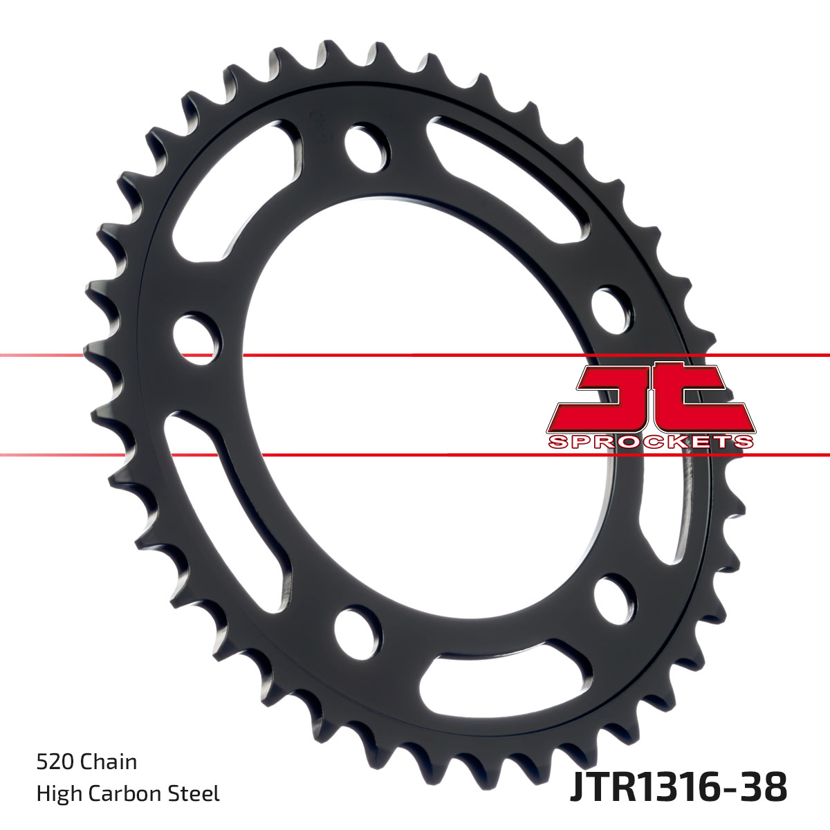 JT SPROCKETS JTR1316.38 - звезда приводная ведомая