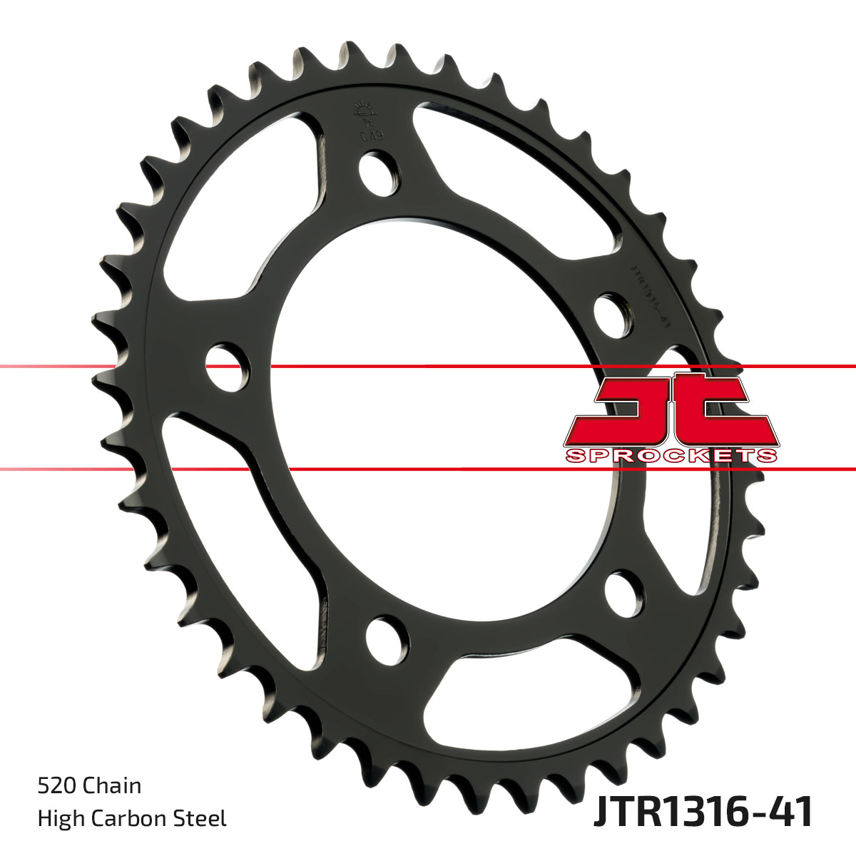 JT SPROCKETS JTR1316.41 - звезда приводная ведомая