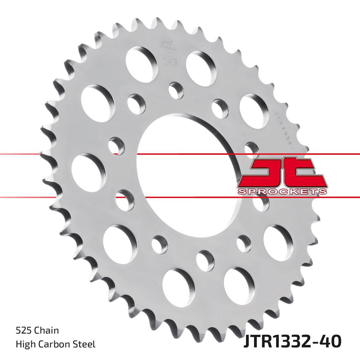 JT SPROCKETS JTR1332.40 - звезда приводная ведомая