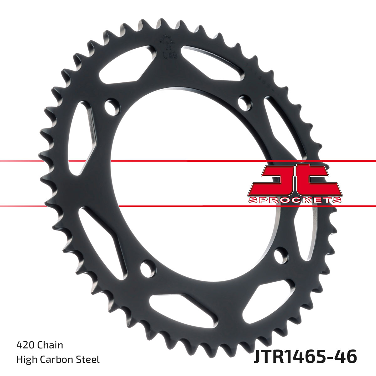 JT SPROCKETS JTR1465.46 - звезда приводная ведомая