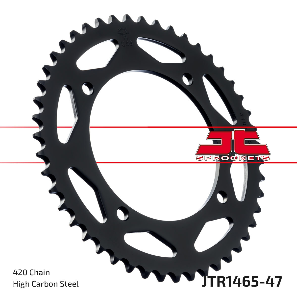 JT SPROCKETS JTR1465.47 - звезда приводная ведомая