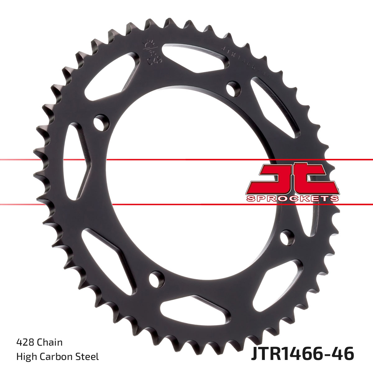 JT SPROCKETS JTR1466.46 - звезда приводная ведомая