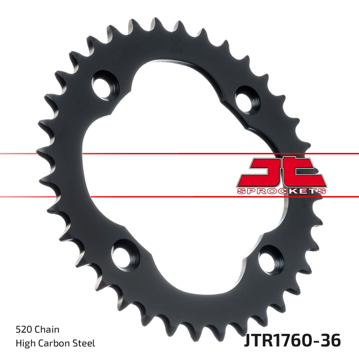 JT SPROCKETS JTR1760.36 - звезда приводная ведомая