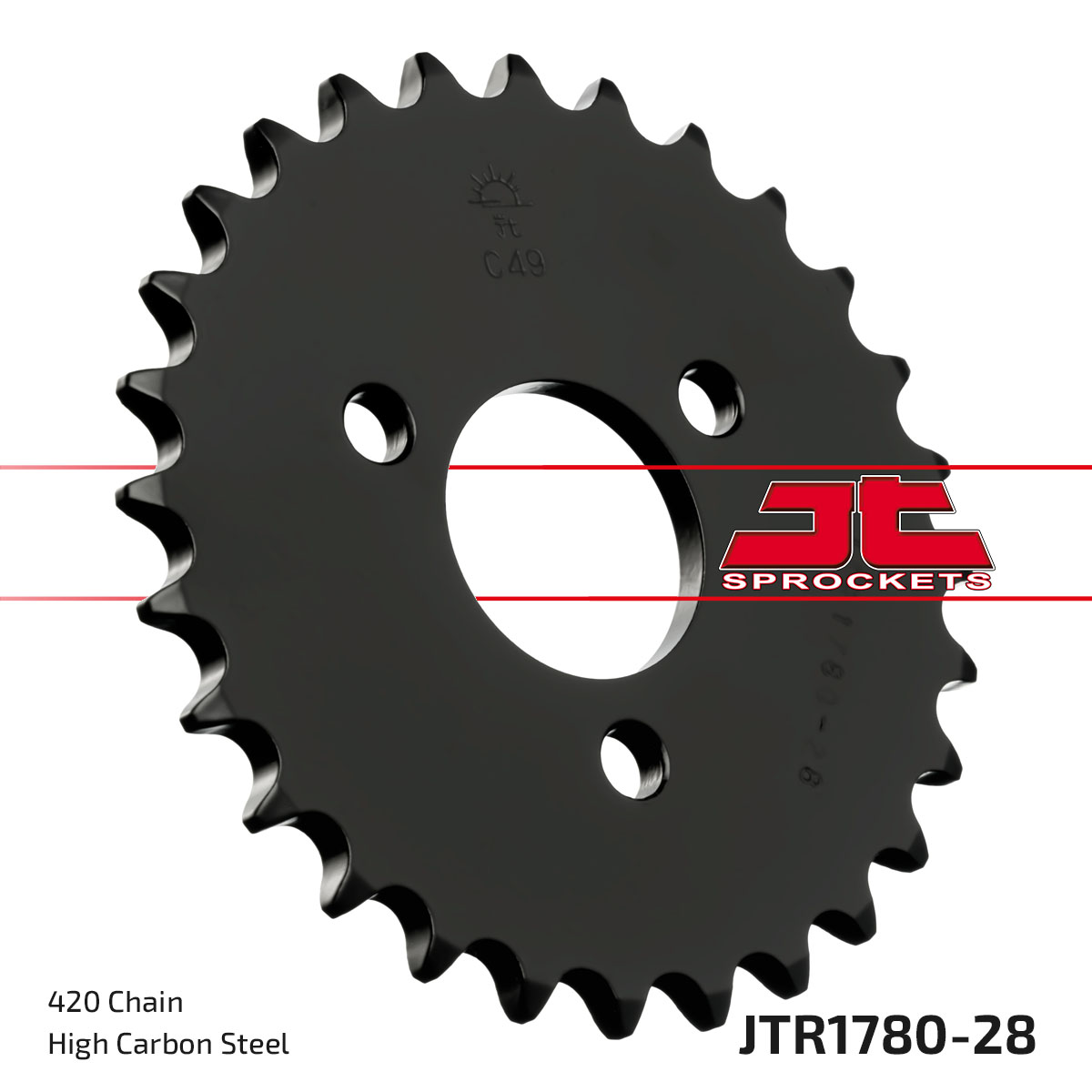 JT SPROCKETS JTR1780.28 - звезда приводная ведомая