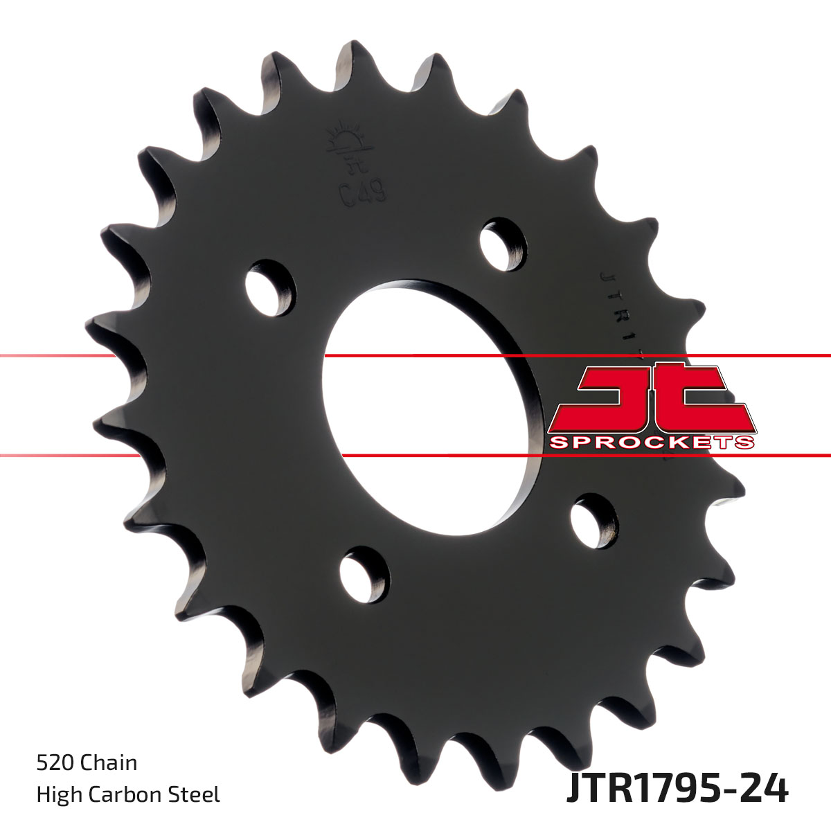 JT SPROCKETS JTR1795.24 - звезда приводная ведомая
