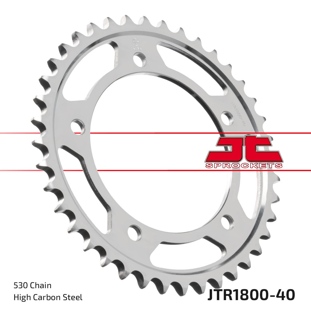JT SPROCKETS JTR1800.40 - звезда приводная ведомая