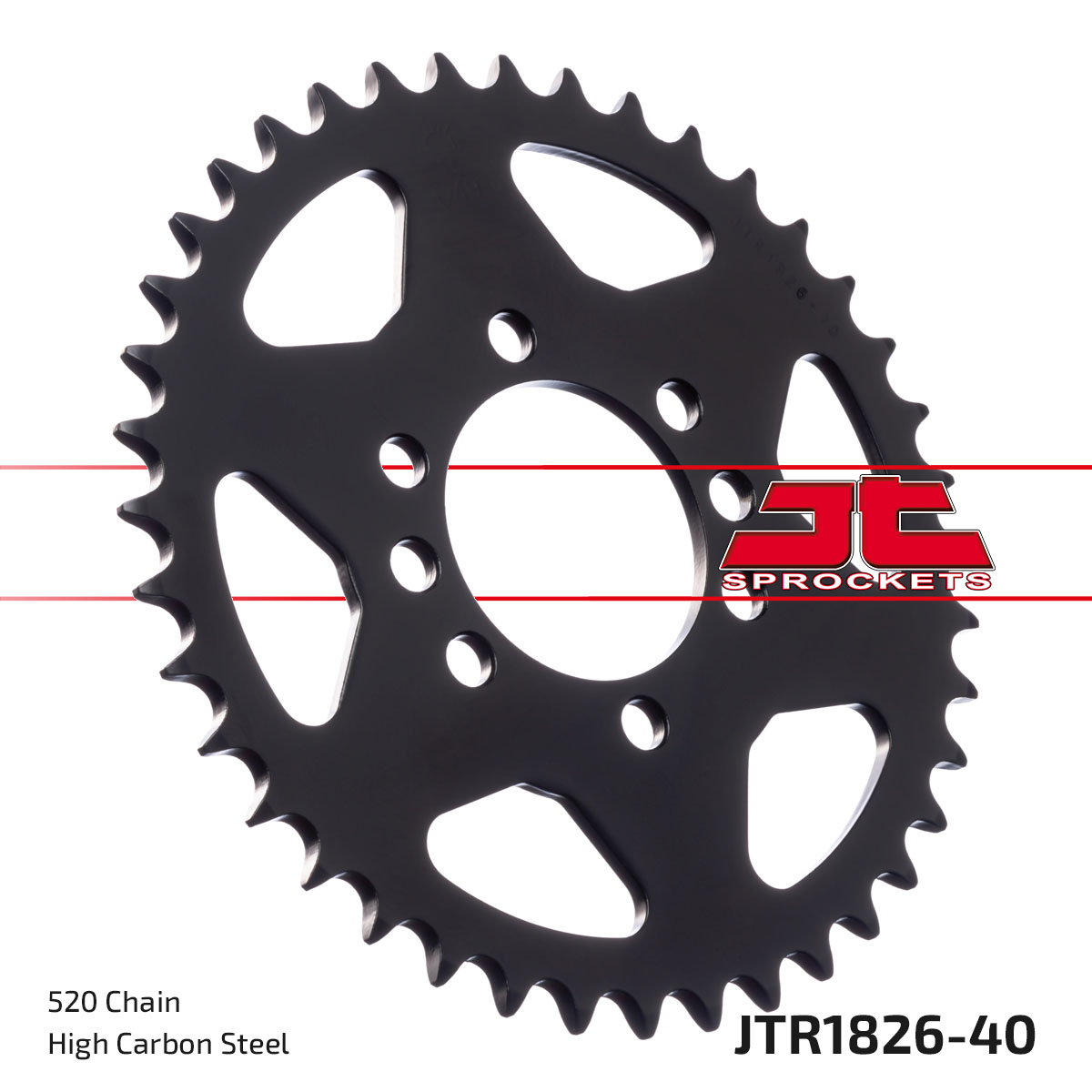 JT SPROCKETS JTR1826.40 - звезда приводная ведомая