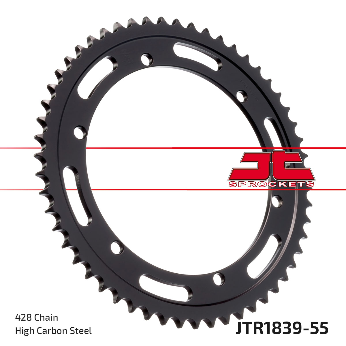 JT SPROCKETS JTR1839.55 - звезда приводная ведомая