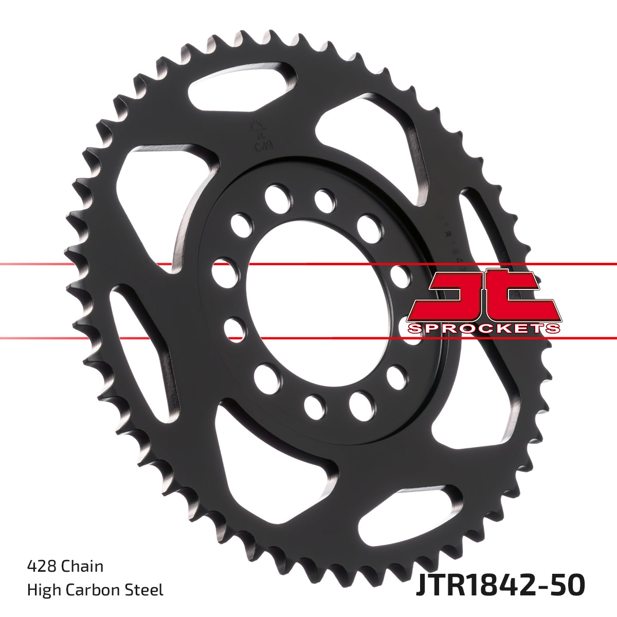 JT SPROCKETS JTR1842.50 - звезда приводная ведомая