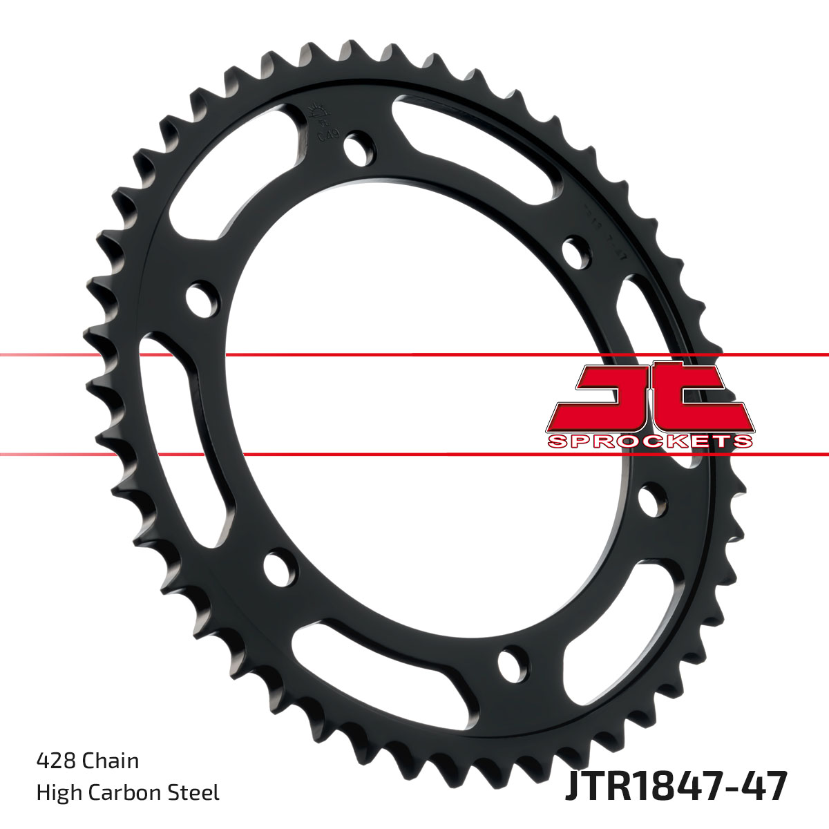 JT SPROCKETS JTR1847.47 - звезда приводная ведомая