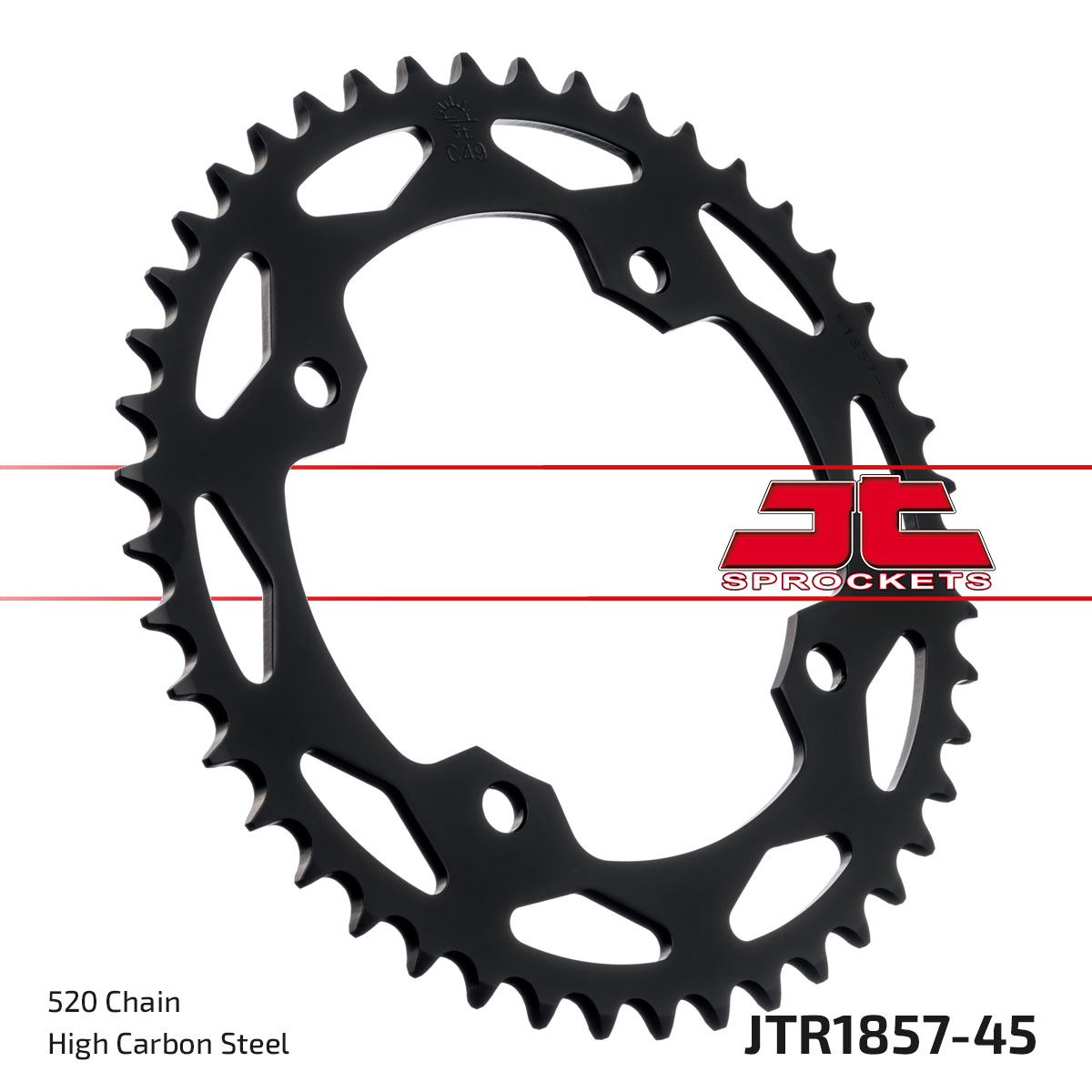 JT SPROCKETS JTR1857.45 - звезда приводная ведомая