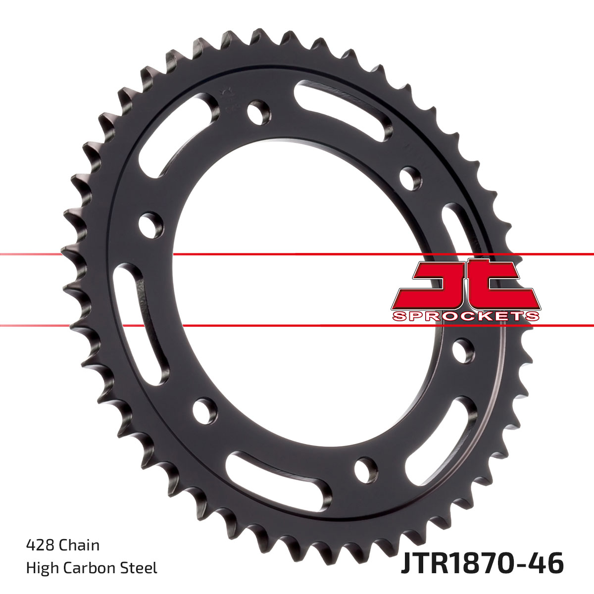 JT SPROCKETS JTR1870.46 - звезда приводная ведомая