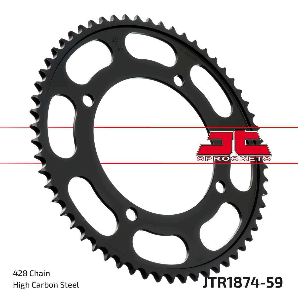 JT SPROCKETS JTR1874.59 - звезда приводная ведомая