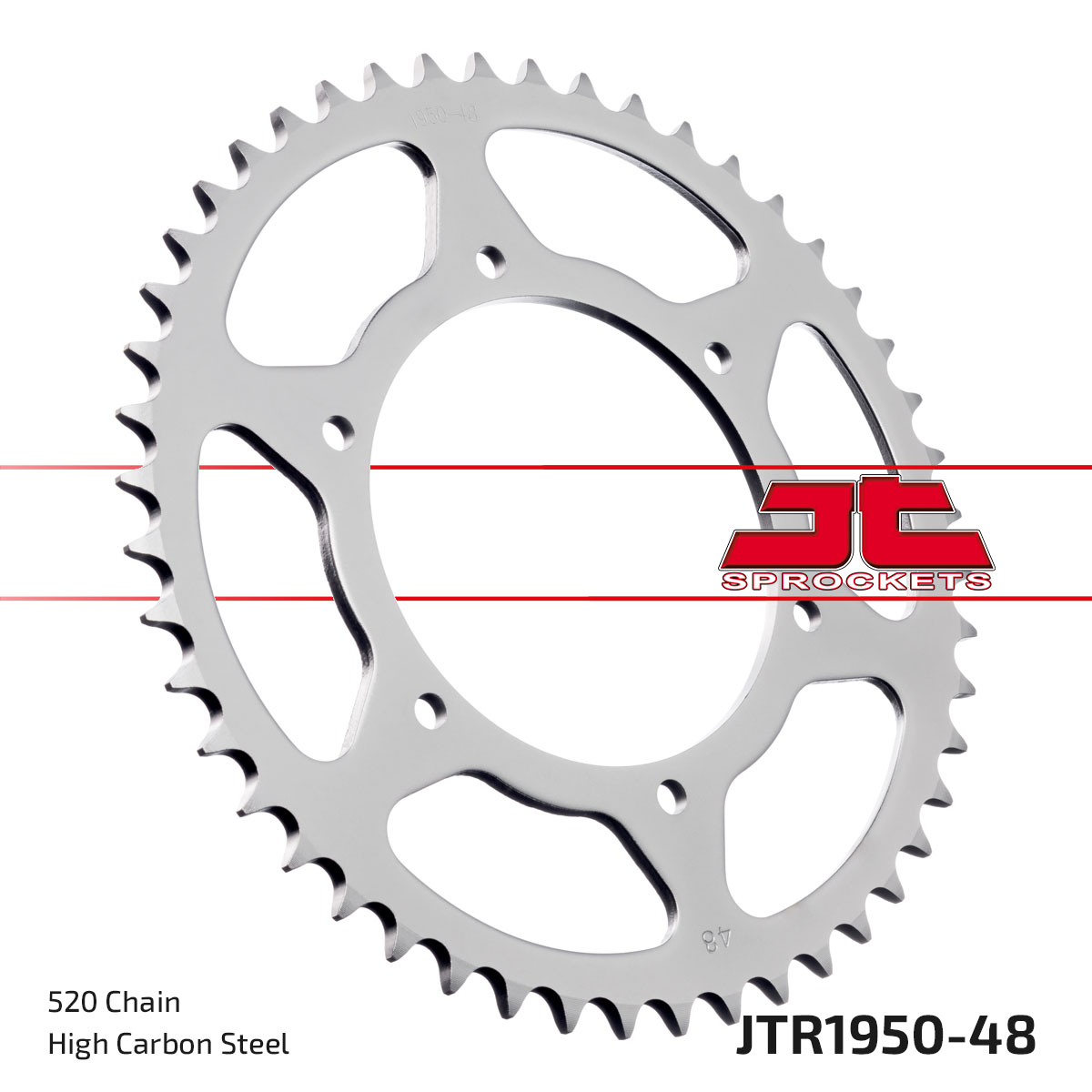 JT SPROCKETS JTR1950.48 - звезда приводная ведомая