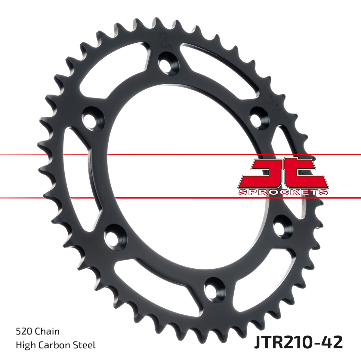JT SPROCKETS JTR210.42 - звезда приводная ведомая