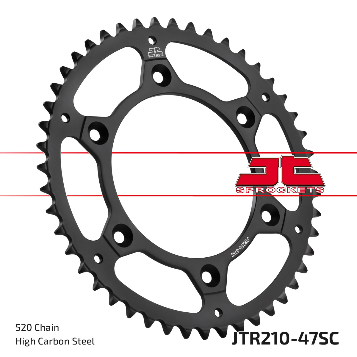 JT SPROCKETS JTR210.47SC - звезда приводная ведомая