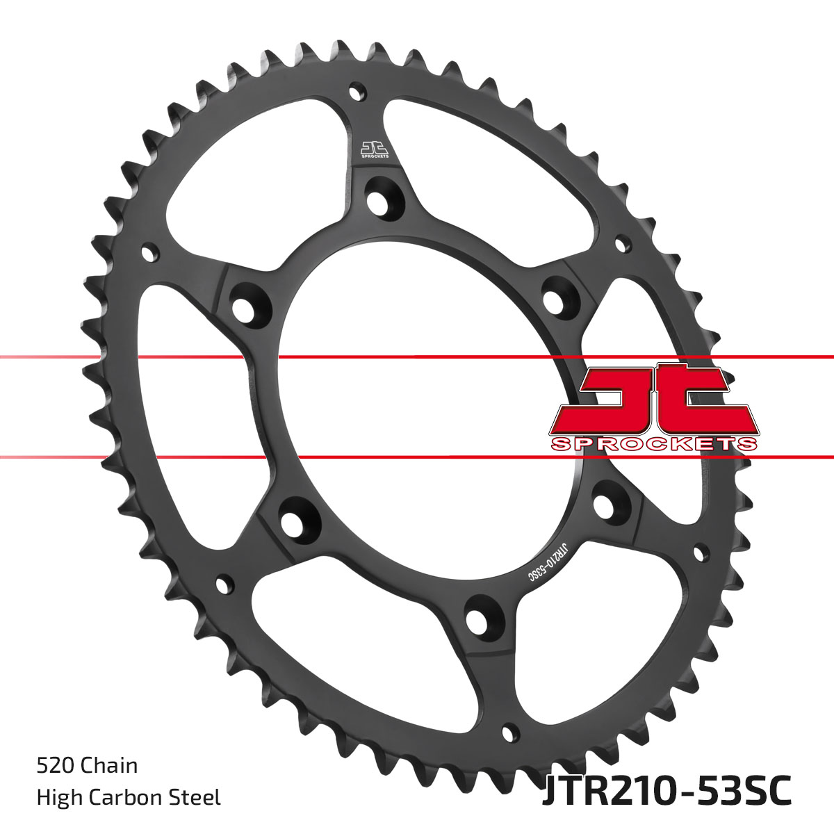 JT SPROCKETS JTR210.53SC - звезда приводная ведомая