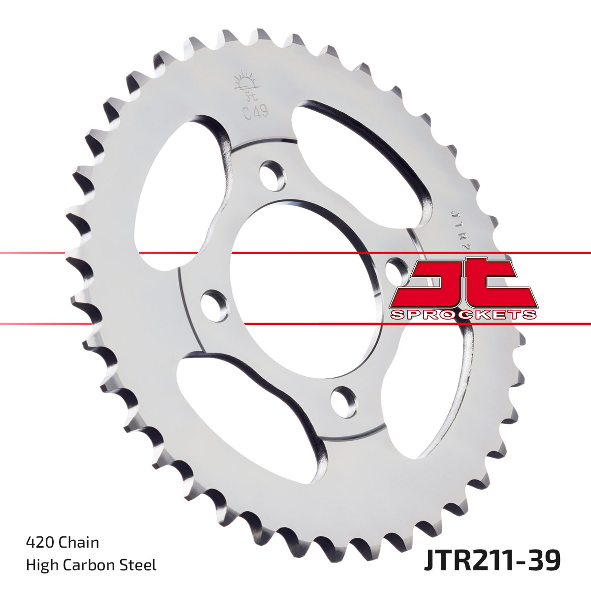JT SPROCKETS JTR211.39 - звезда приводная ведомая