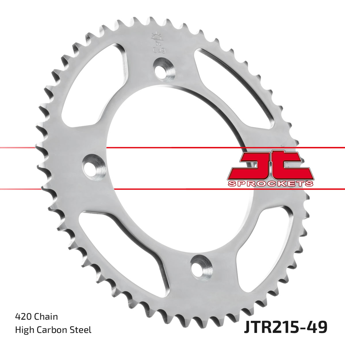JT SPROCKETS JTR215.49 - звезда приводная ведомая