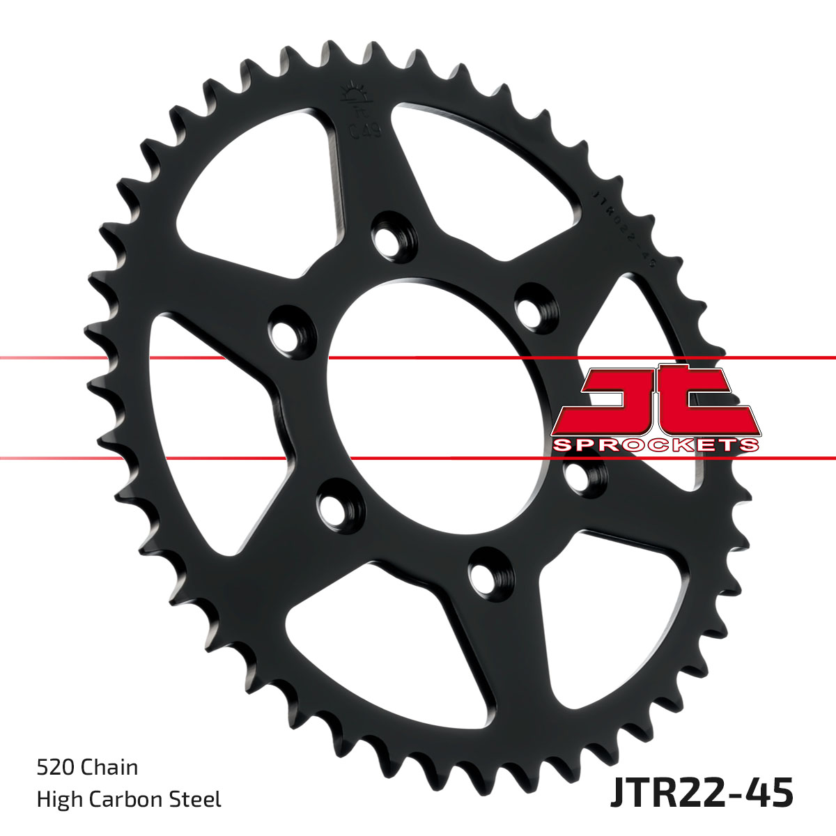 JT SPROCKETS JTR22.45 - звезда приводная ведомая