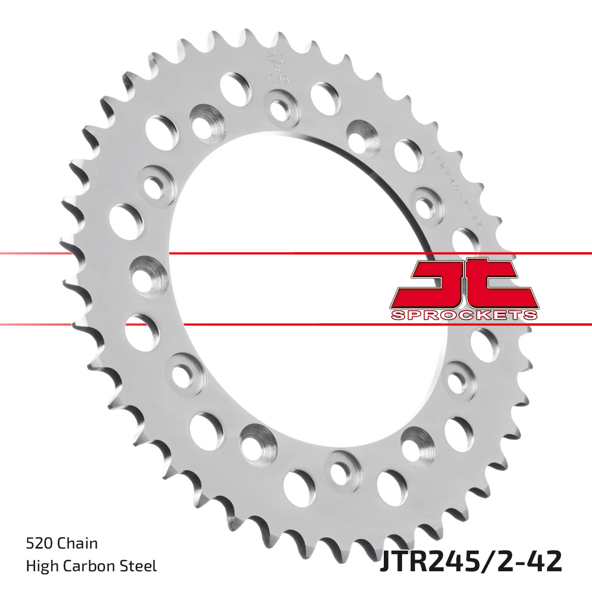 JT SPROCKETS JTR245/2.42 - звезда приводная ведомая