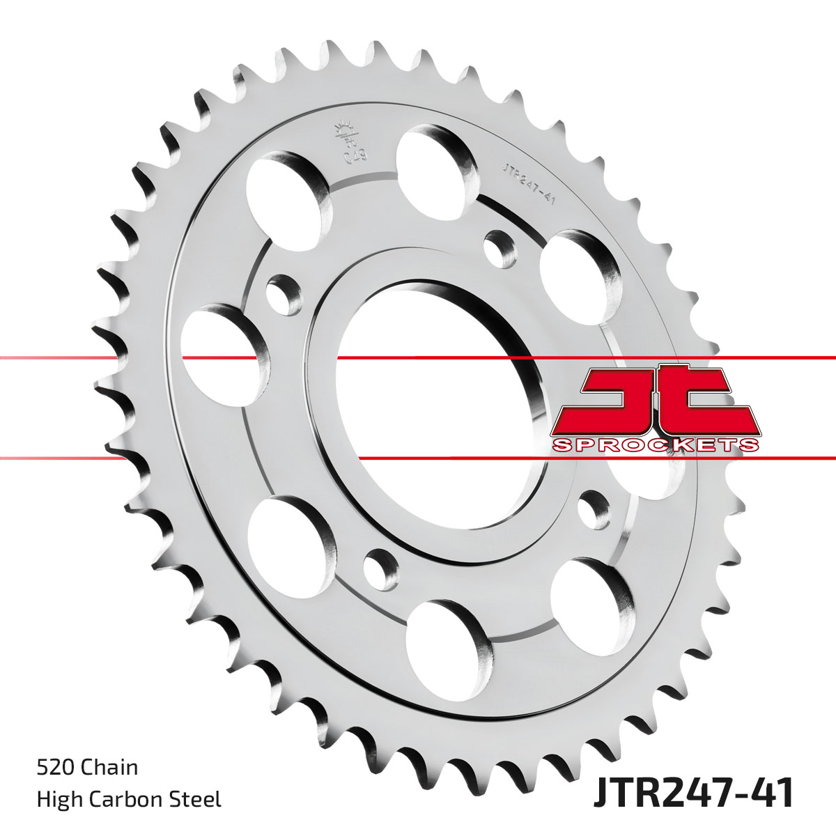 JT SPROCKETS JTR247.41 - звезда приводная ведомая
