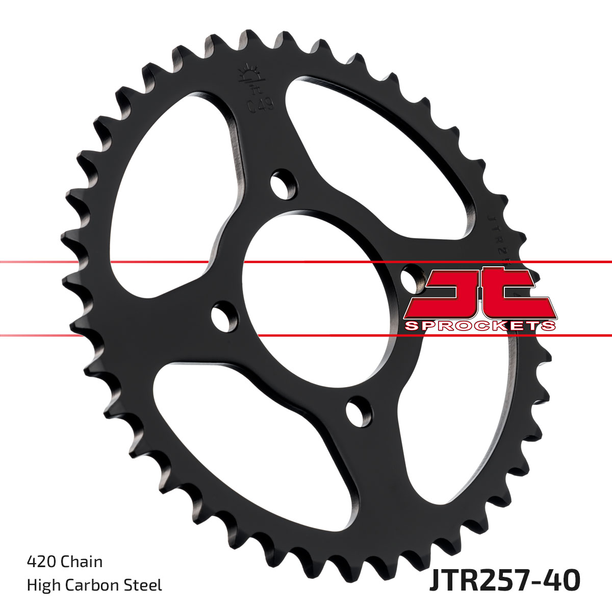 JT SPROCKETS JTR257.40 - звезда приводная ведомая