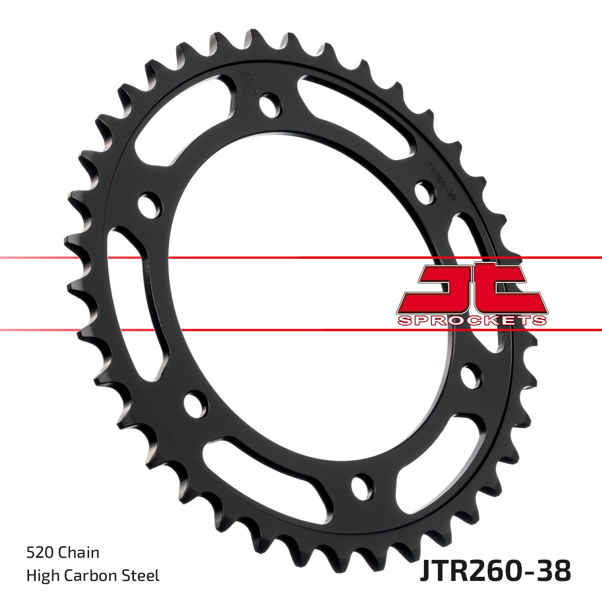JT SPROCKETS JTR260.38 - звезда приводная ведомая