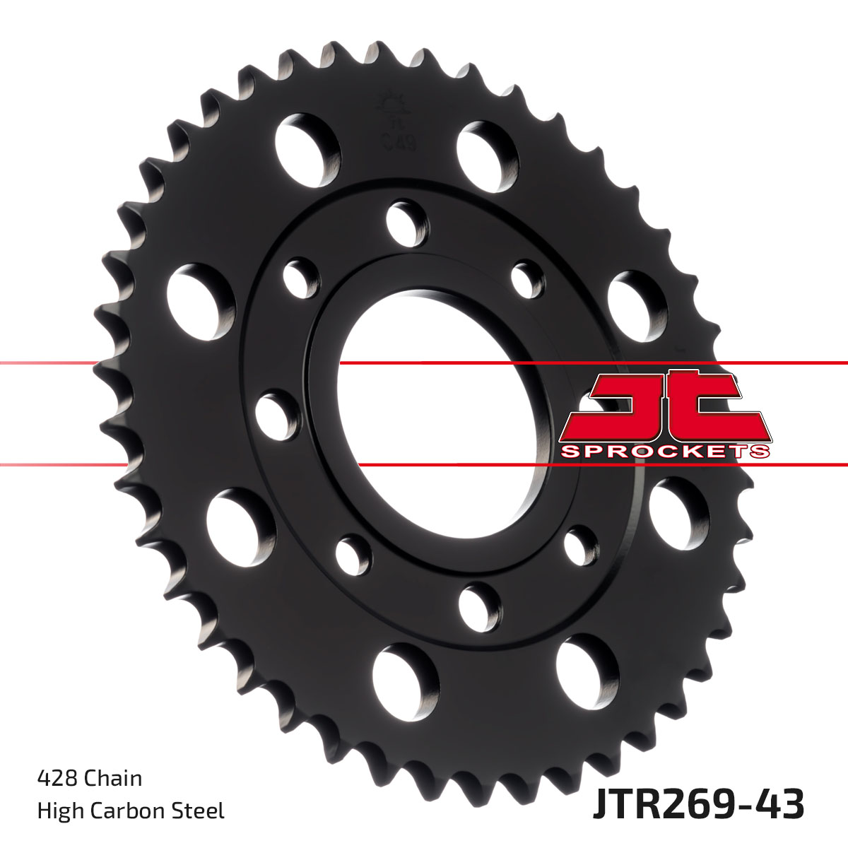 JT SPROCKETS JTR269.43 - звезда приводная ведомая