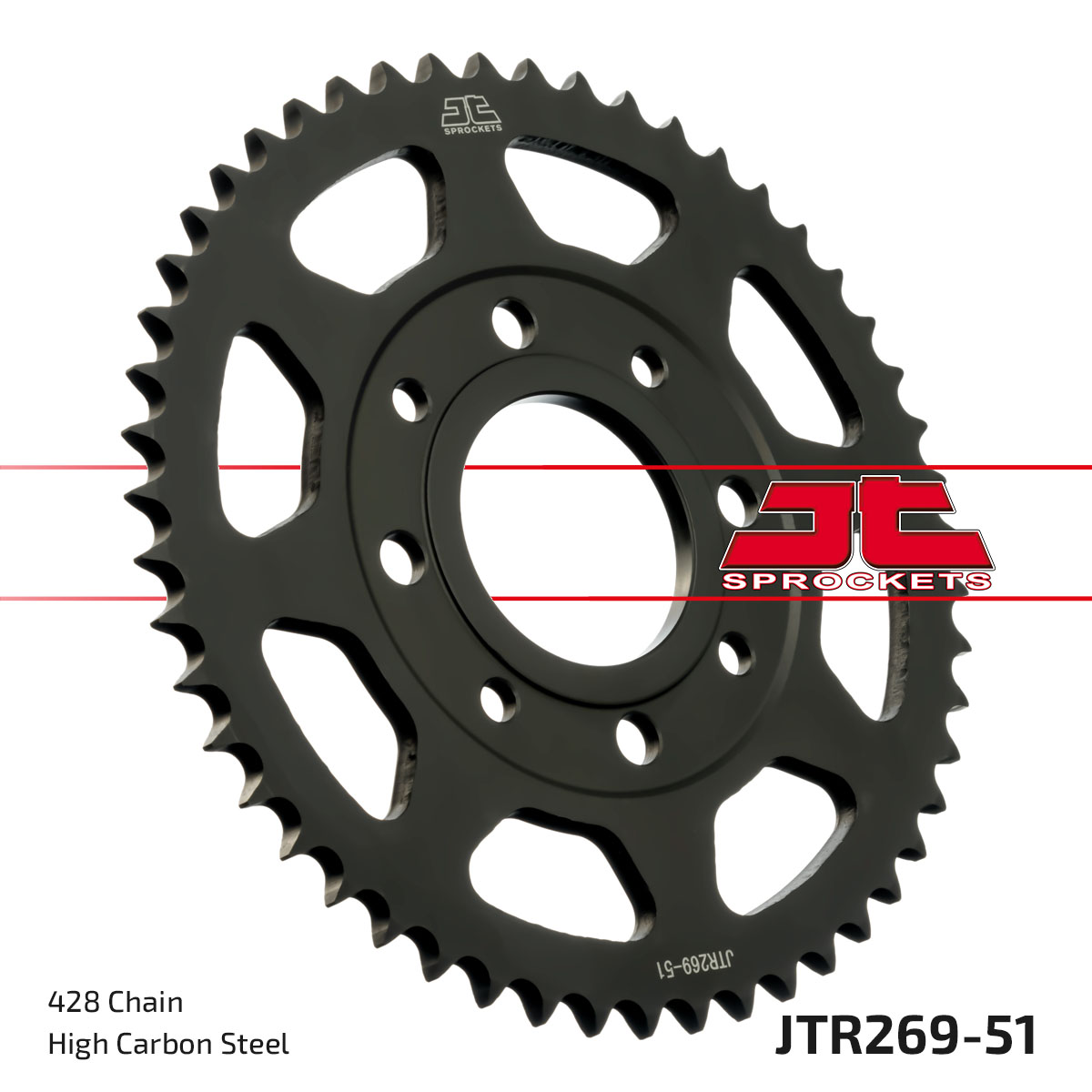 JT SPROCKETS JTR269.51 - звезда приводная ведомая