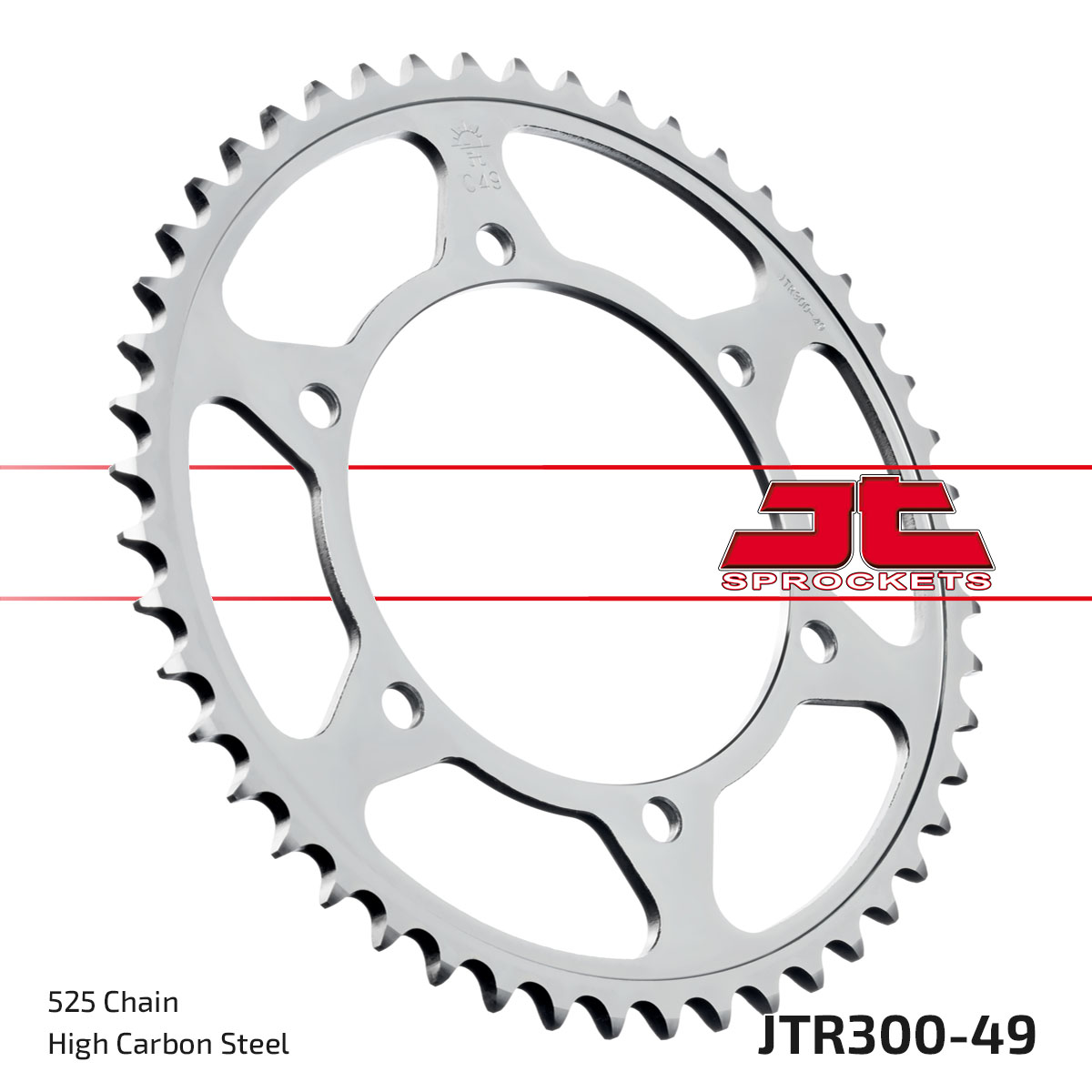JT SPROCKETS JTR300.49 - звезда приводная ведомая