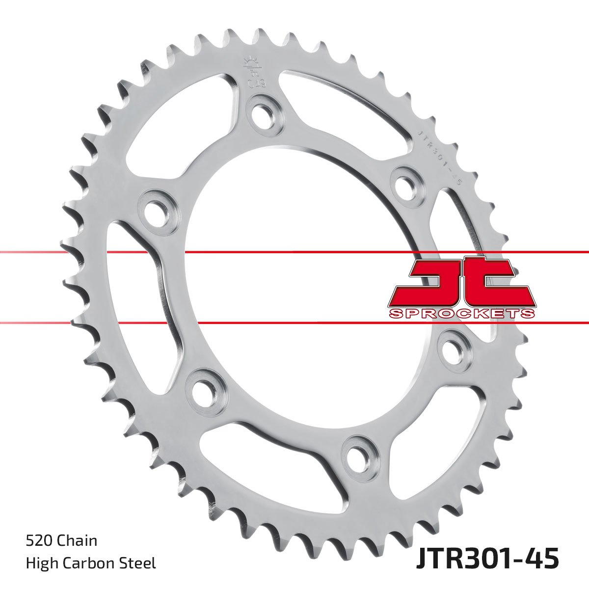 JT SPROCKETS JTR301.45 - звезда приводная ведомая