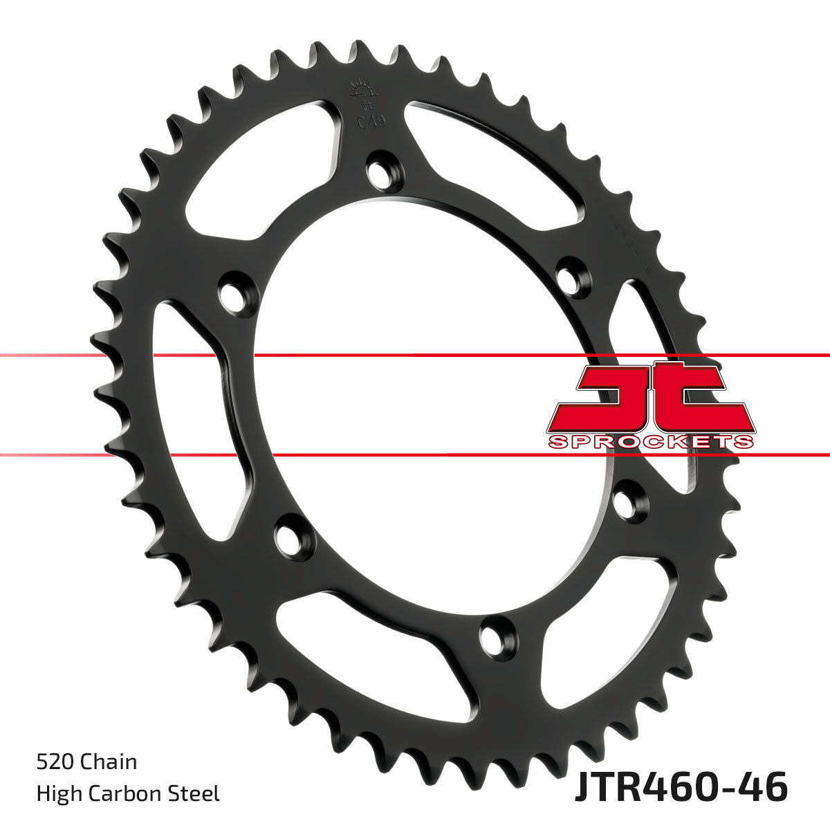 JT SPROCKETS JTR460.46 - звезда приводная ведомая