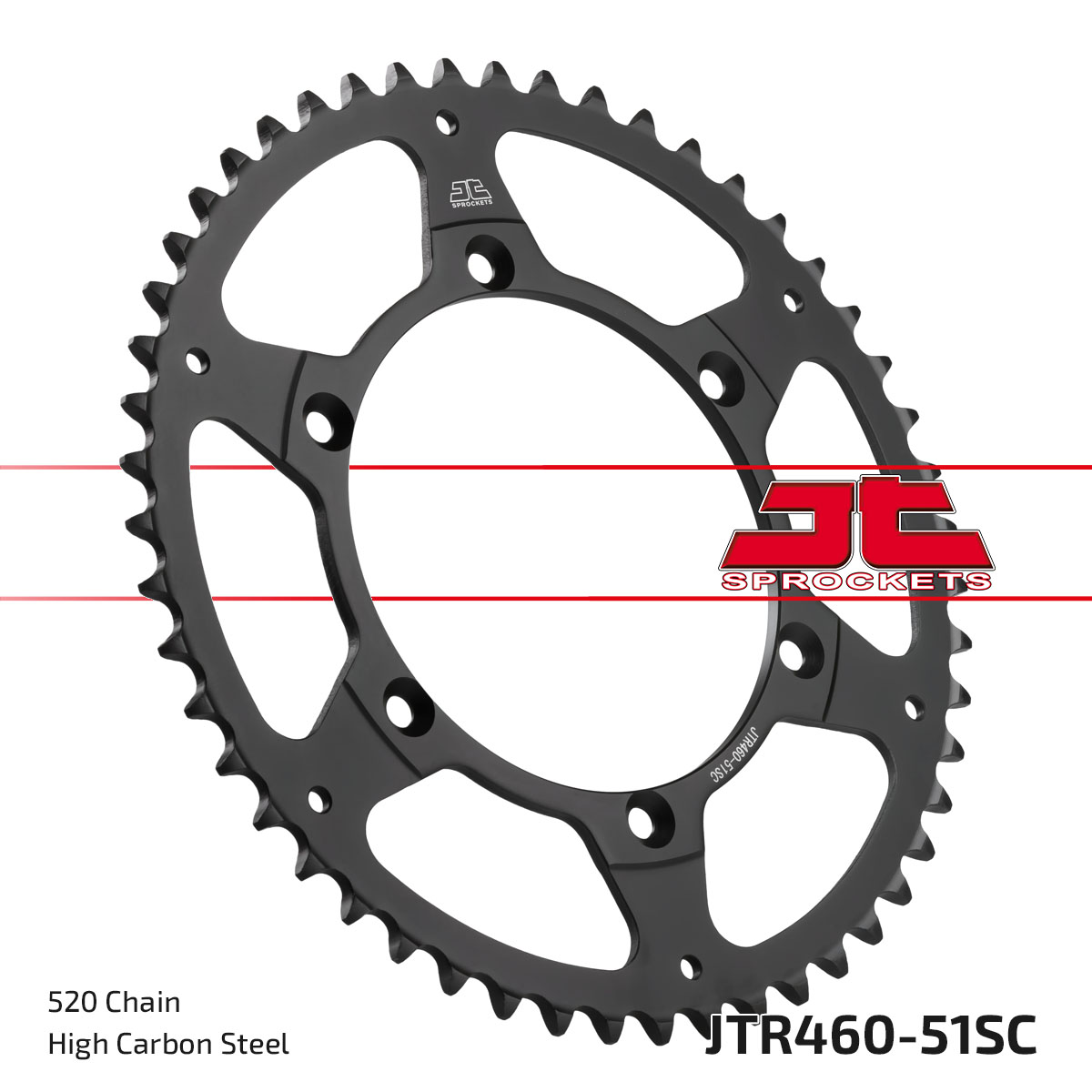 JT SPROCKETS JTR460.51SC - звезда приводная ведомая