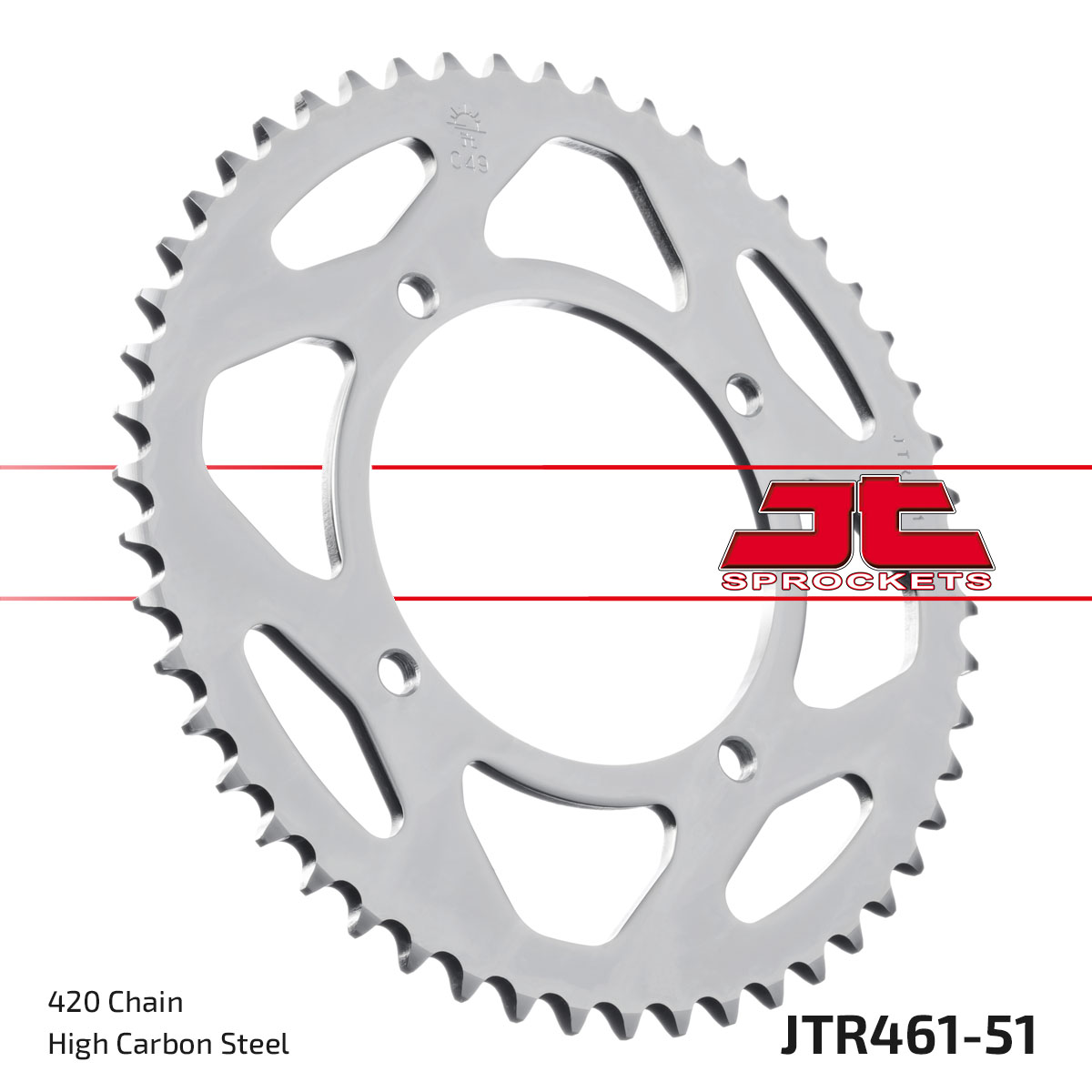 JT SPROCKETS JTR461.51 - звезда приводная ведомая