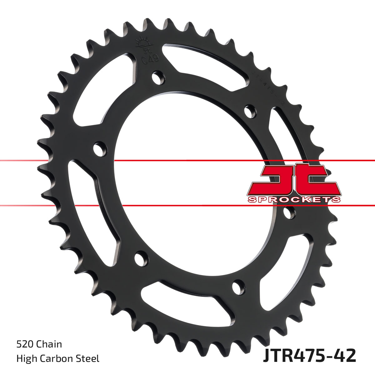 JT SPROCKETS JTR475.42 - звезда приводная ведомая