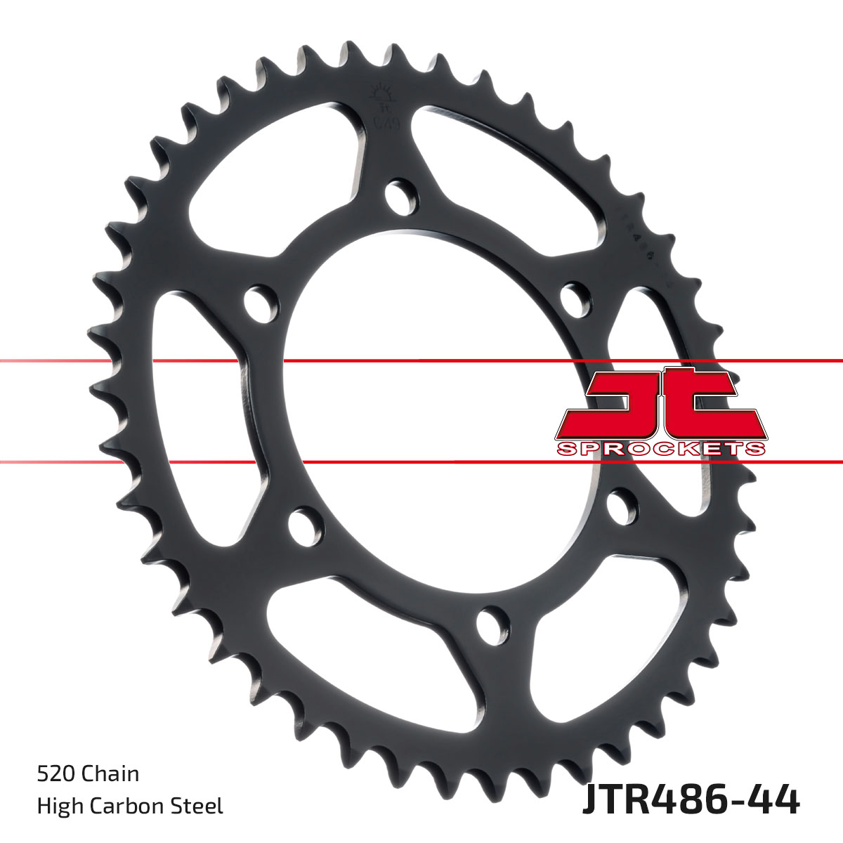 JT SPROCKETS JTR486.44 - звезда приводная ведомая