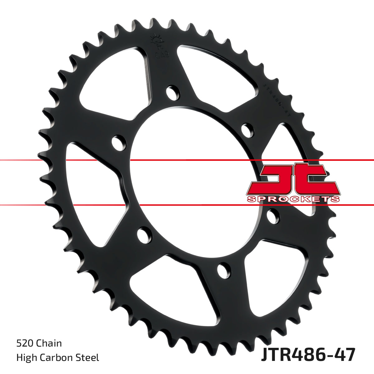 JT SPROCKETS JTR486.47 - звезда приводная ведомая