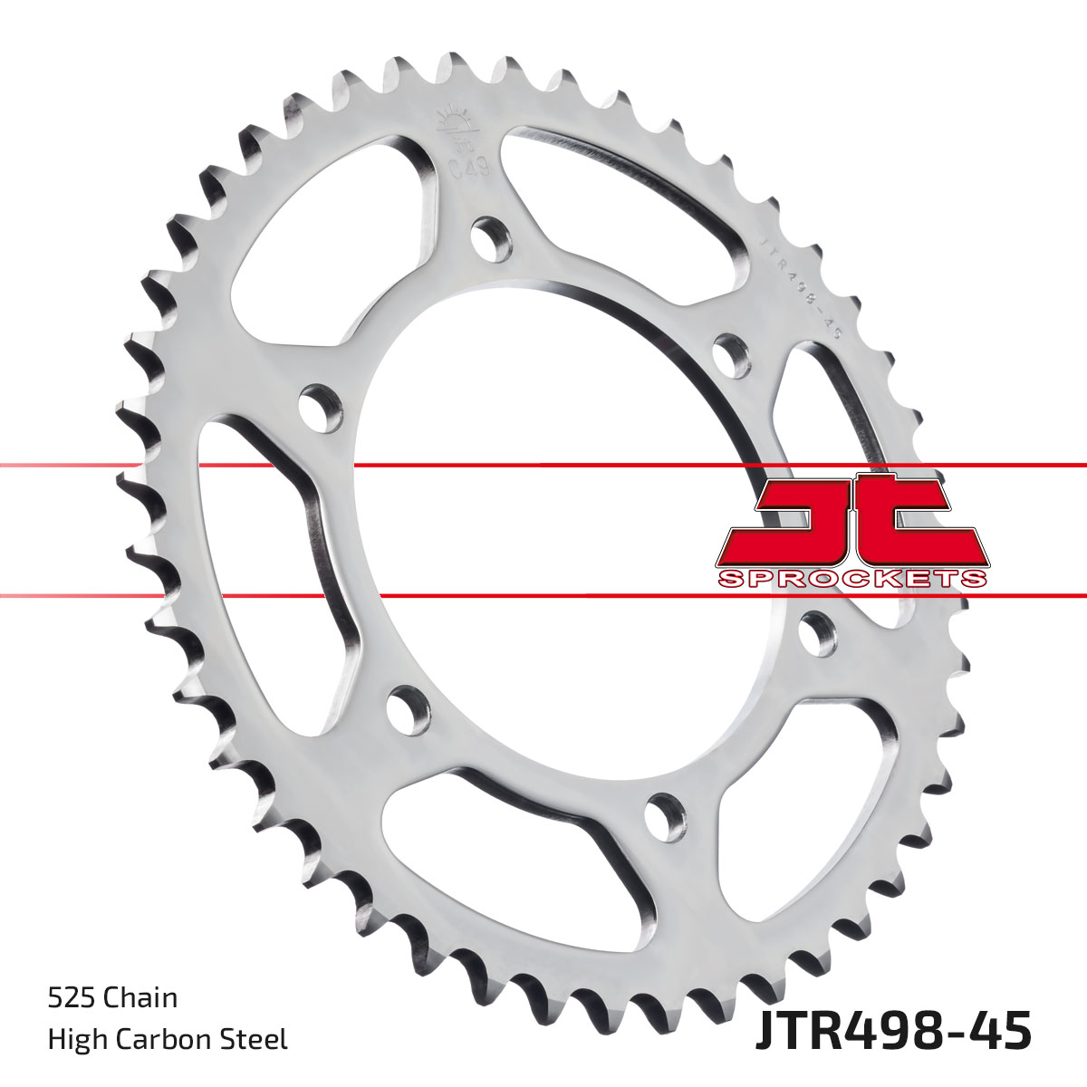 JT SPROCKETS JTR498.45 - звезда приводная ведомая