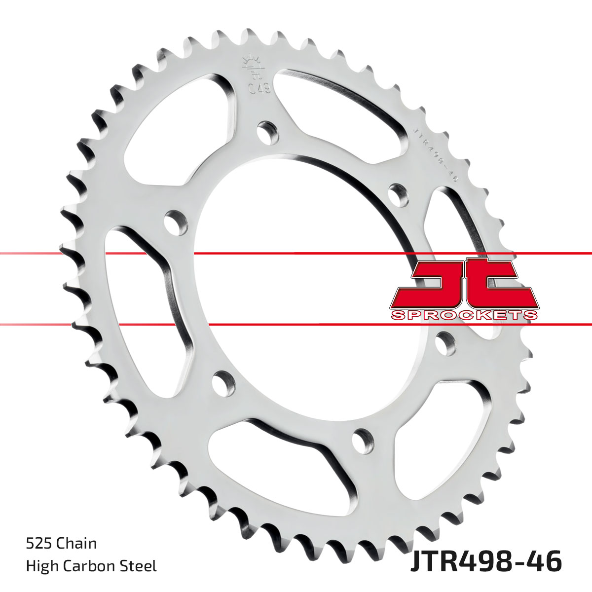 JT SPROCKETS JTR498.46 - звезда приводная ведомая