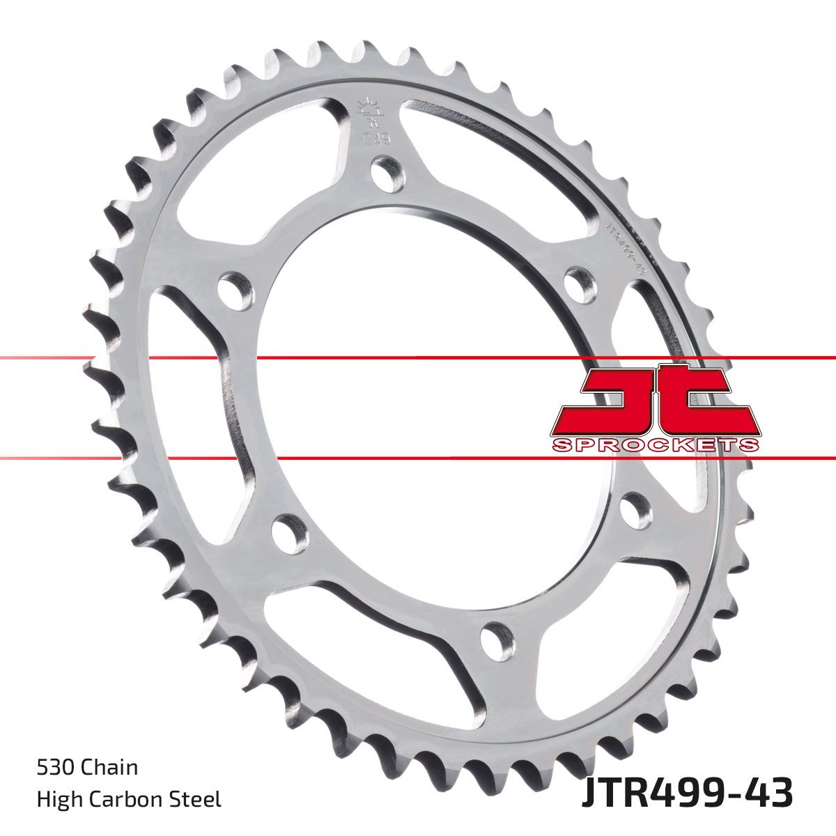 JT SPROCKETS JTR499.43 - звезда приводная ведомая