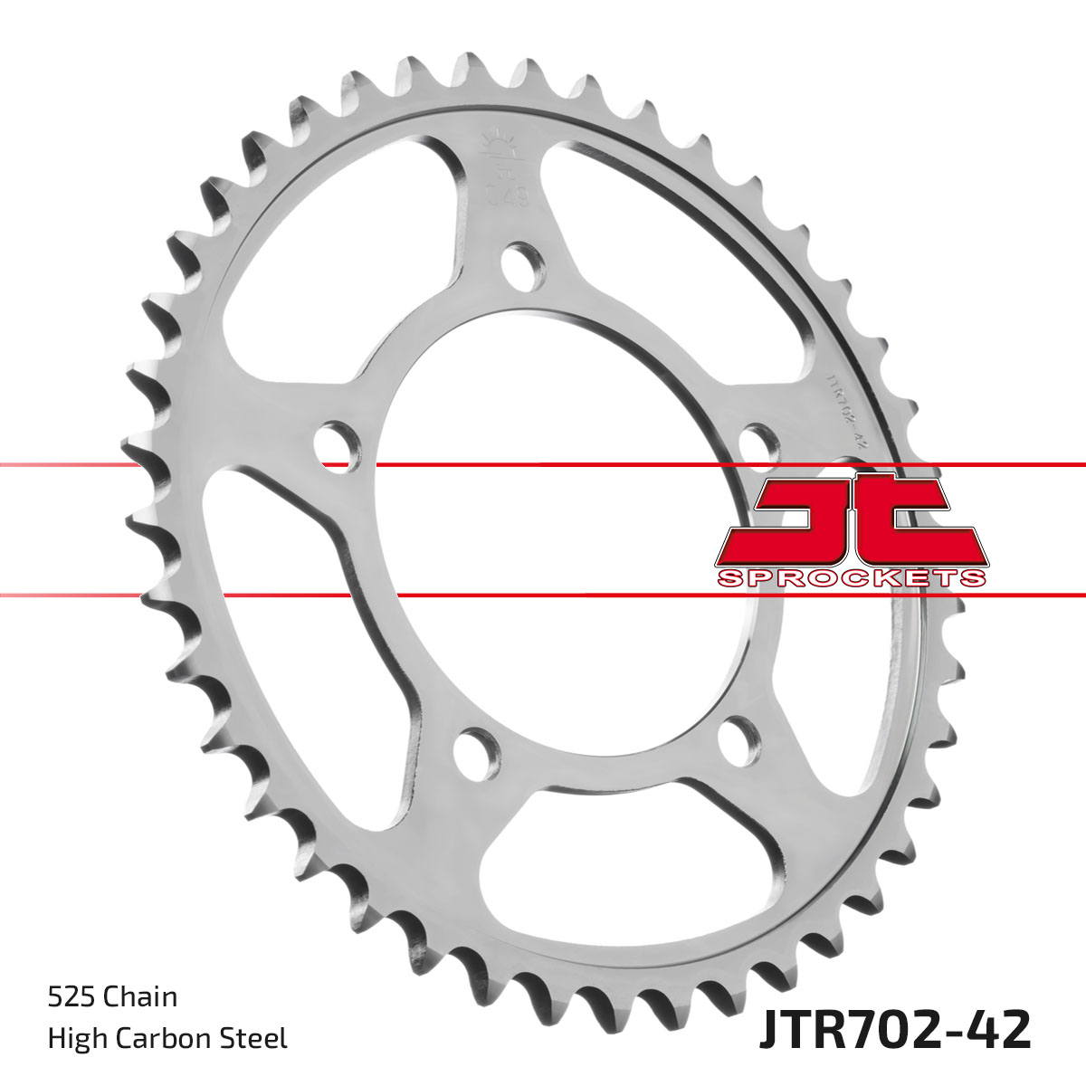 JT SPROCKETS JTR702.42 - звезда приводная ведомая