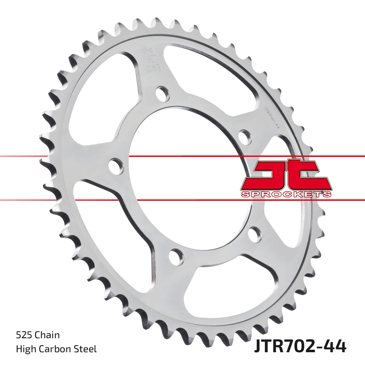 JT SPROCKETS JTR702.44 - звезда приводная ведомая