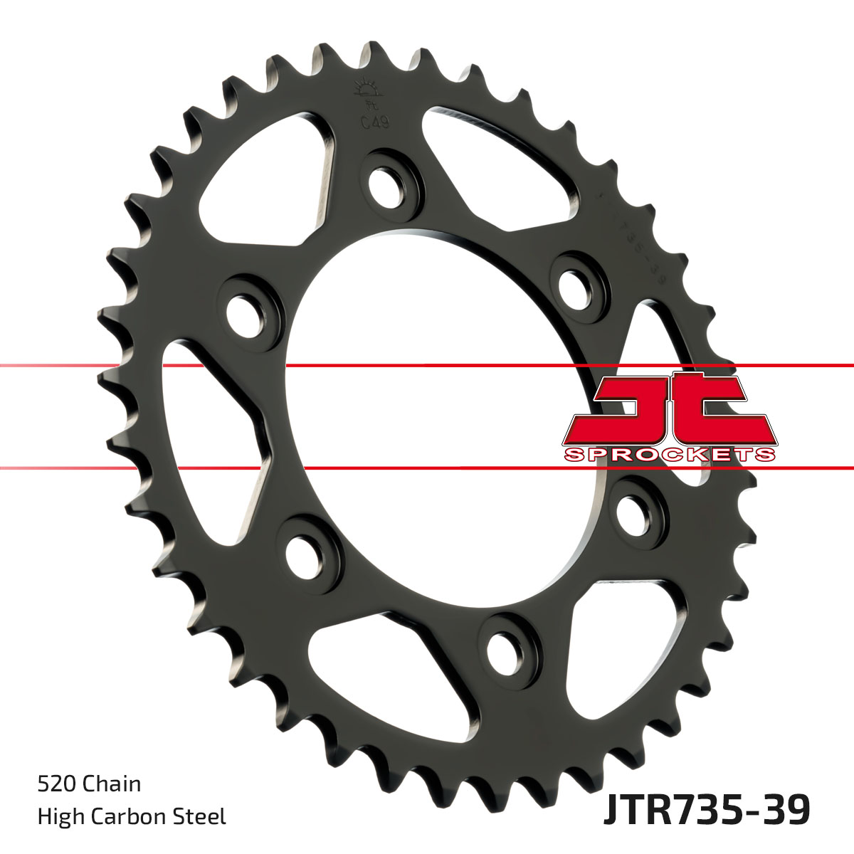 JT SPROCKETS JTR735.39 - звезда приводная ведомая