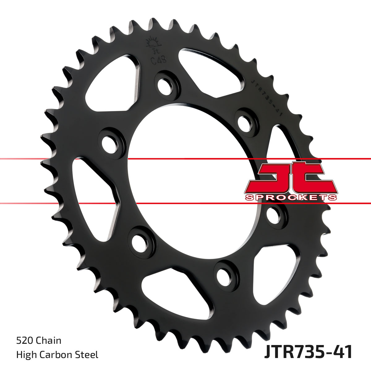JT SPROCKETS JTR735.41 - звезда приводная ведомая