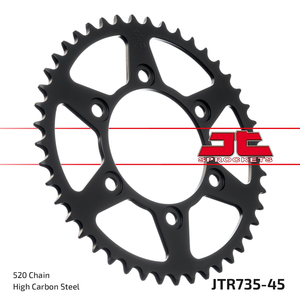 JT SPROCKETS JTR735.45 - звезда приводная ведомая