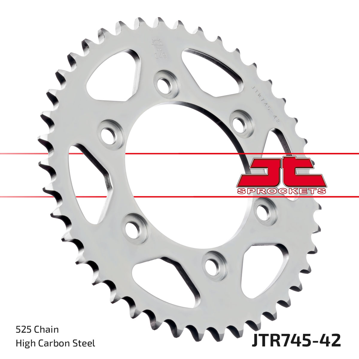JT SPROCKETS JTR745.42 - звезда приводная ведомая