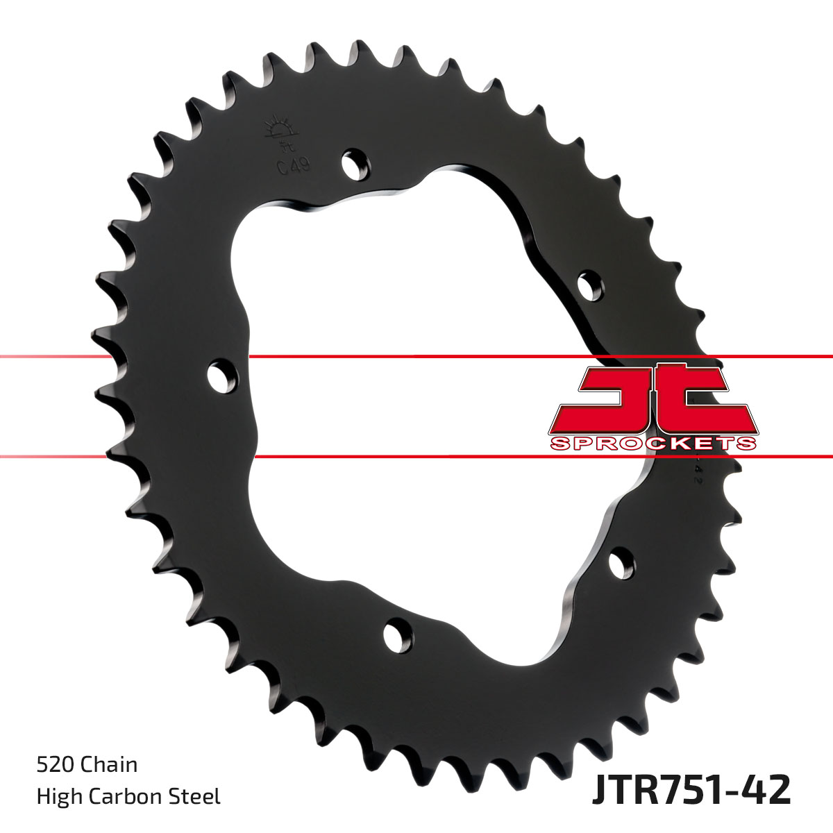 JT SPROCKETS JTR751.42 - звезда приводная ведомая