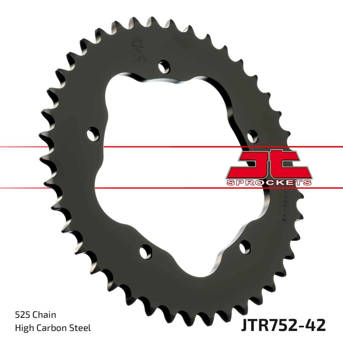 JT SPROCKETS JTR752.42 - звезда приводная ведомая
